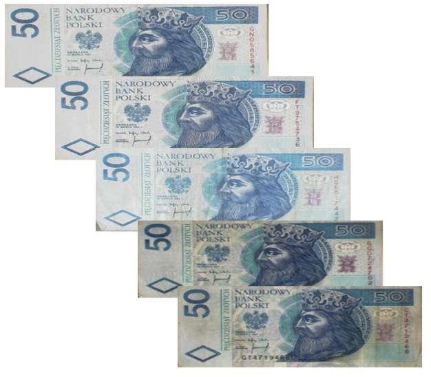 and 2 are fit banknotes, banknote 3 is a borderline fitness banknote,