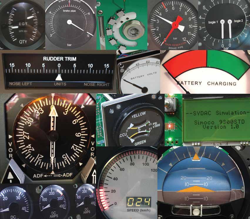 KNOW-HOW LEADS TO ADVICE Off-the-shelf standard simulation panels for ab-initio training, both in analogue version and glass cockpit Made-to-order gauges or modules to be used in simulators tailor