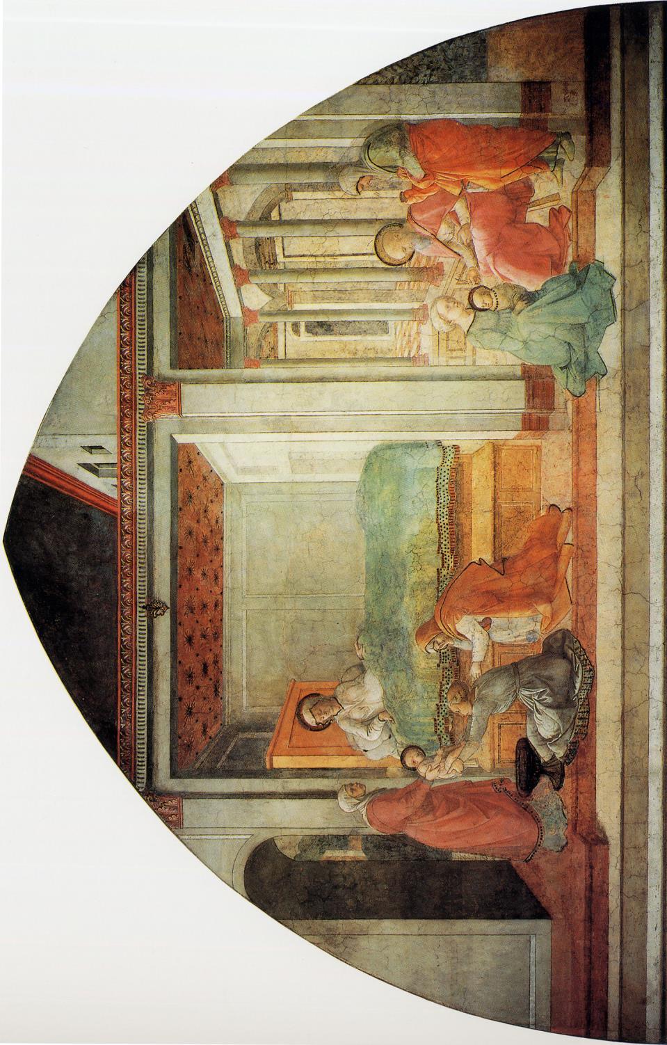 Plate 9: Filippo Lippi, Birth and Naming of St.