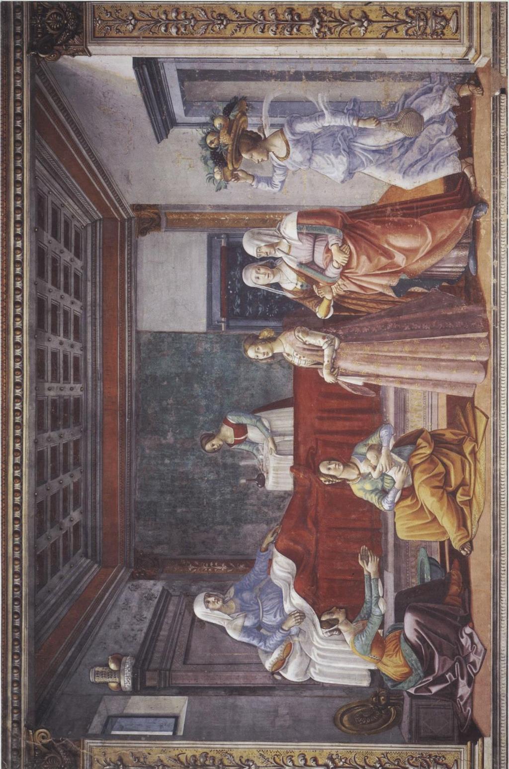 Plate 19: Domenico Bigordi called Ghirlandaio, and workshop, Birth of St.