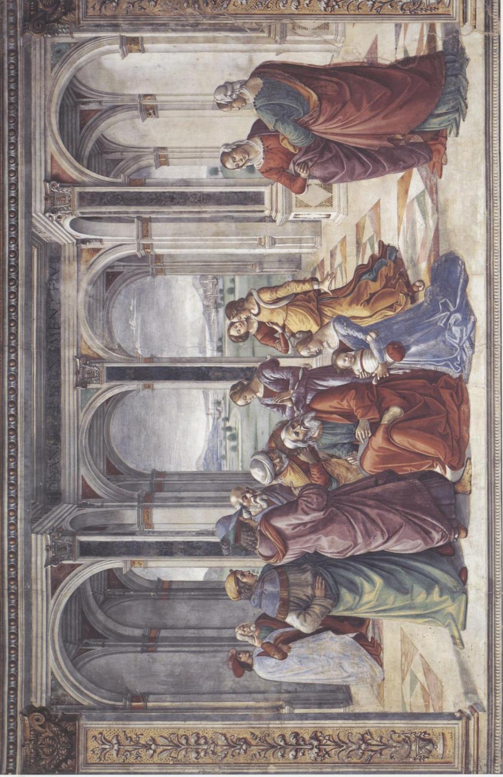 Plate 20: Domenico Bigordi called Ghirlandaio, and workshop, Naming of the Baptist,