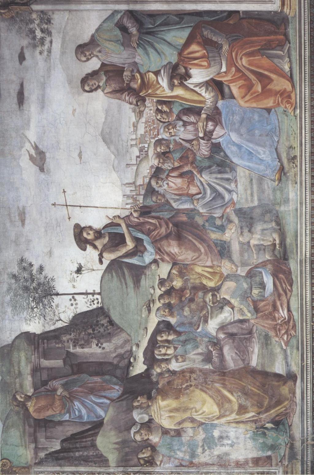 Plate 21: Domenico Bigordi called Ghirlandaio, and workshop, Preaching of St.