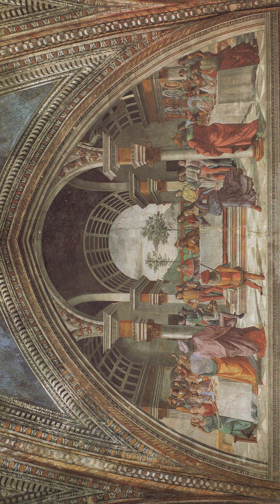 Plate 23: Domenico Bigordi called Ghirldandaio, and workshop, Feast of Herod,