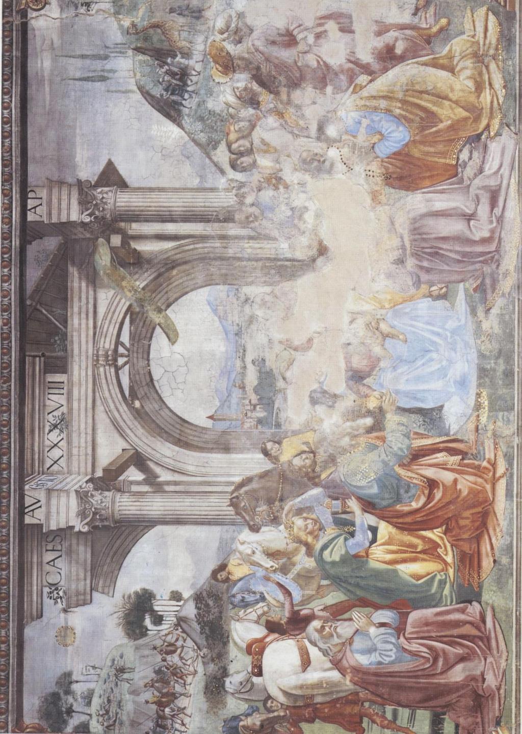 Plate 28: Domenico Bigordi called Ghirlandaio, and workshop, Adoration of the Magi, third