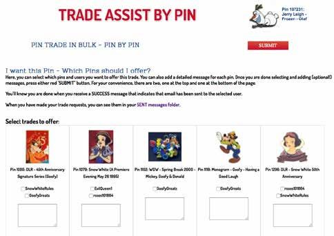 PinPics Quick Start Guide 23 Trade Partners If you select the Trade