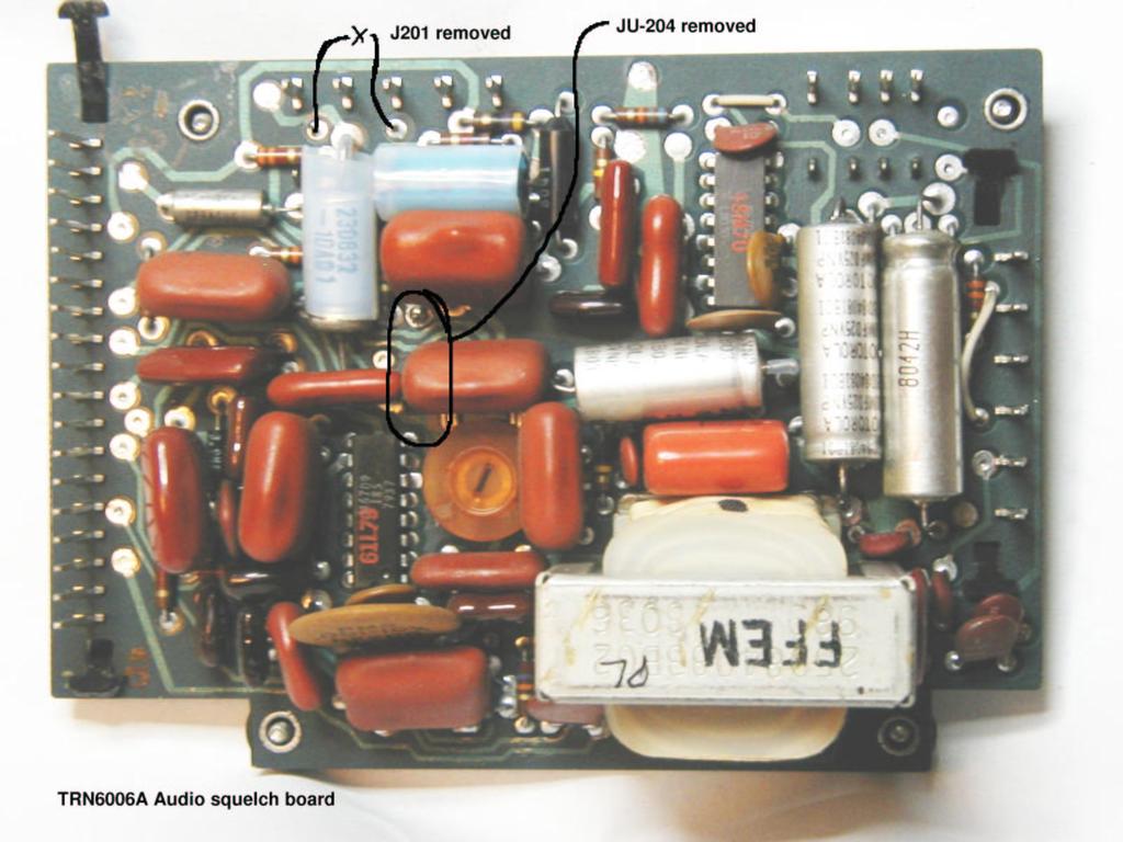 oscillator select. Plug the channel element into the F1 position. 3). Jumper J2-6 to J2-14.