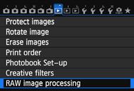 R Processing RAW Images with the CameraN You can process 1 images with the camera and save them as JPEG images.