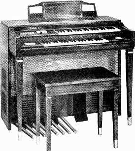 World's Best Buy In Electronic Organs! GD-983 $849 including bench $125 dn., as low as $27 mo. Full Features... No Extras To Buy.