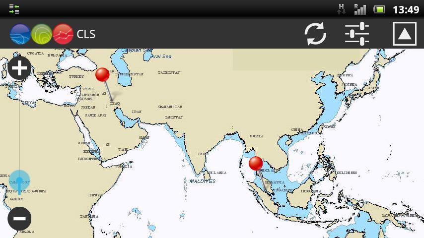 ArgosWeb A new web interface with improved cartography An Android