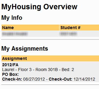 How do I know if I have a room assignment? Check the My Assignments section in on the My Housing Overview page. If 4 people want to room together, who has to make the roommate requests?