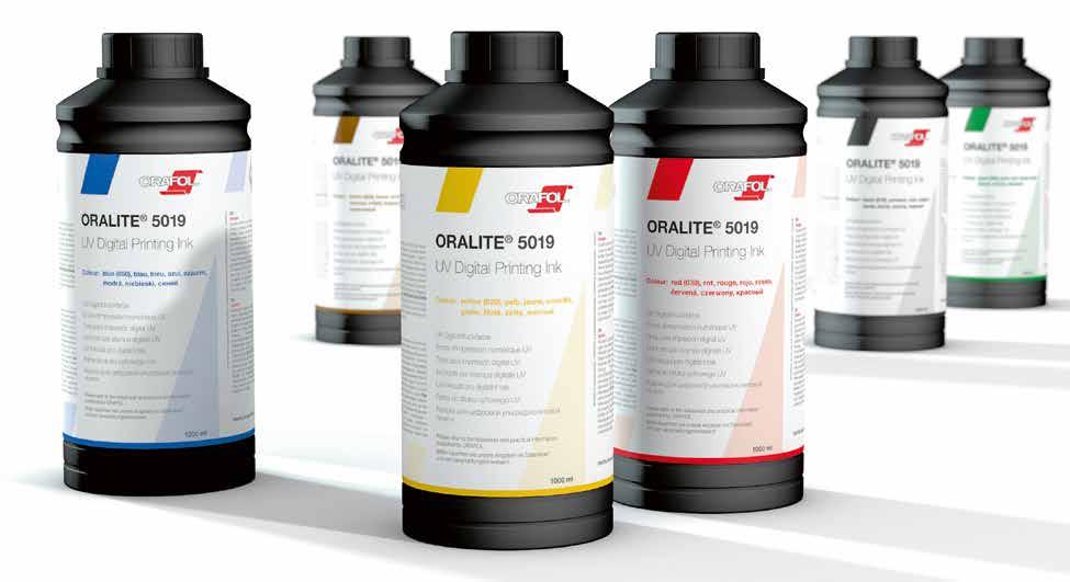 ORALITE UV Traffic Sign Printing System UV digital printing with the M2050 and M2050i and ORALITE 5019 Ink The UV digital printing system is an environmentally friendly
