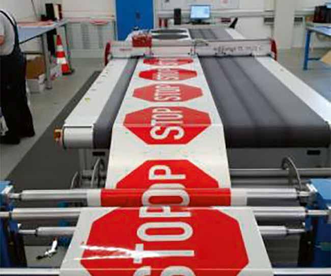 Professional Printing Solutions The ORAFOL headquarters operates a state-of-the-art in-house printing facility for the manufacture of pre-printed and pre-cut retroreflective sheetings out of the