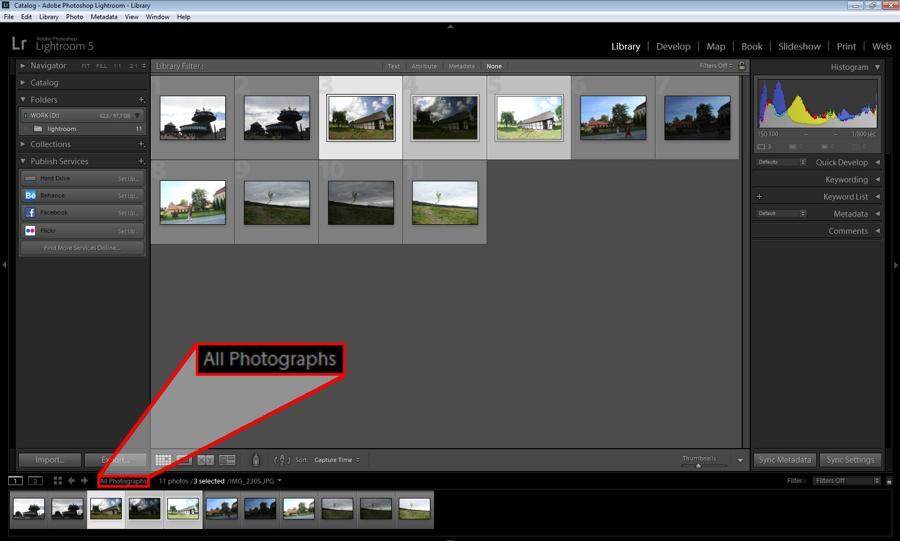 It's very useful to create own Lightroom presets, based on defined export