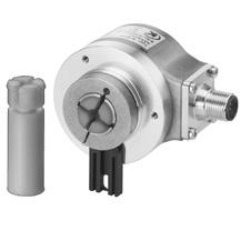 Mounting accessory for shaft encoders Order no. Coupling bellows coupling ø 9 mm [0.75 ] for shaft 6 mm [0.4 ] 8.0000.0.0606 bellows coupling ø 9 mm [0.75 ] for shaft 0 mm [0.39 ] 8.0000.0.00 Mounting accessory for hollow shaft encoders Order no.