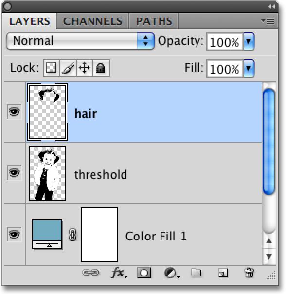 Again, using the Lasso tool or the selection tool of your choice, draw a selection around the first area of your main subject that you want to colorize.