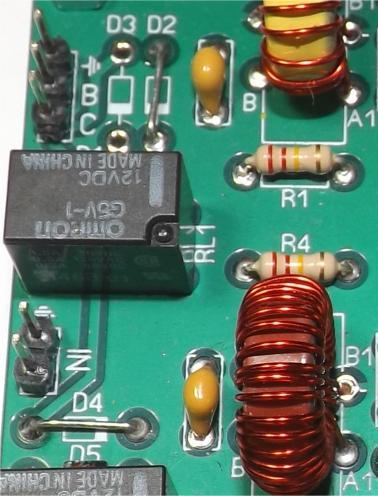The C23 capacitor is an electrolytic type and must be placed with its longest leg to the "+" sign printed on the board. 3.