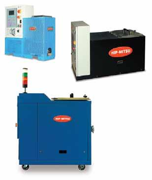 MELTERS for HOT MELT ADHESIVES CONTINUOUS OUTPUT MELTING UNITS FOR HOT MELT ADHESIVES MODEL MITSU and BA HIP-MITSU continuous output melting units model MITSU and model BA for hot melt adhesives,
