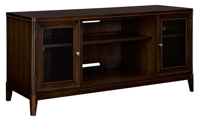 living & family rooms living & family rooms 260-201 Media Credenza W52 3/8 D18 3/16 H30 in. Four Drawers.
