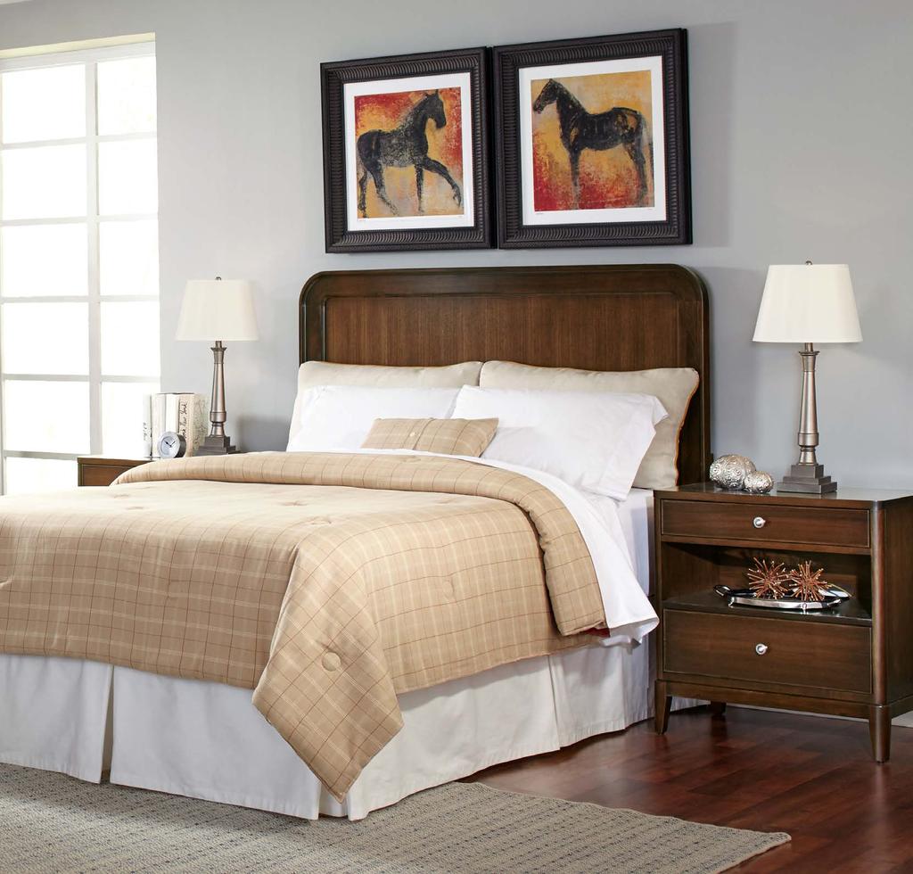 Glen Cove Bedroom Rooms Available: Master Bedroom B Master Bedroom C Guest Bedroom 1 Guest Bedroom 2 Color Schemes: Deep Blue Teal Warm Taupe Warm Rust Items Available: 260-312 Queen Headboard/Bed