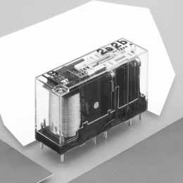 Slim type safety relays SF RELAYS Slim type RoHS compliant Protective construction: Flux-resistant type ORDERING INFORMATION S: Slim type Contact arrangement 2: 2 Form A 2 Form B 3: 3 Form A Form B
