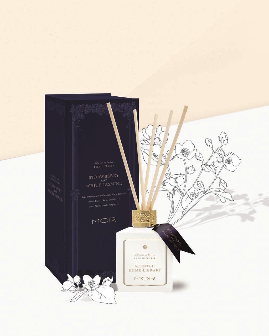SCENTED HOME LIBRARY new Reed Diffusers Delight and ignite your senses with a trove of spellbinding scents.