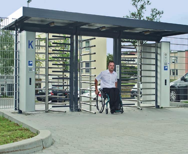 Advantages of Kentaur Turnstiles The right combination of security, user comfort and personal safety.