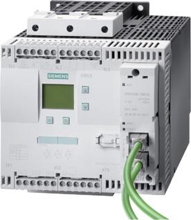 3RW44 for High-Feature Applications 3RW44 Overview 3RW44 soft starter with PROFINET communication module In addition to soft starting and soft ramp-down, the solid-state SIRIUS 3RW44 soft starters