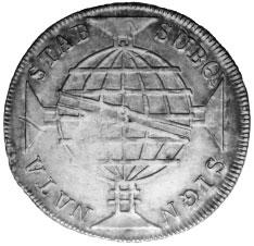 65 Both Manville and Levy describe the merchant mark as placed on the eight reales before the 960 reis was struck.