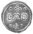 Edward the Elder, Bath penny, mint-name BAÐ and title REX SAXONVM. 1.81 g. BMC 1, ex Cuerdale hoard. The Trustees of the British Museum. Fig. 2.