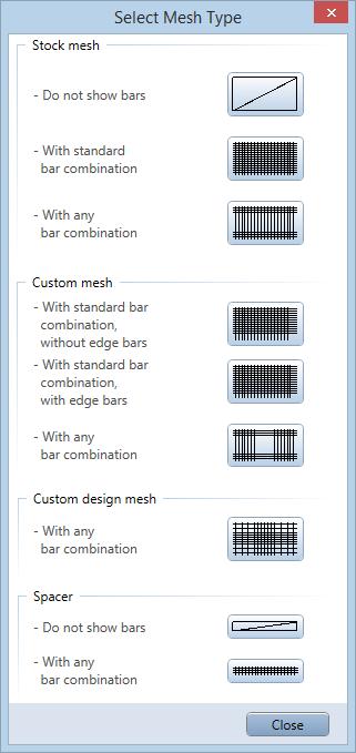 Engineering Tutorial Unit 4: Reinforcement Drawing 251 4 Click in the Label data entry box and enter Custom mesh. 5 Click in the Steel grade data entry box and enter M500. 6 Click New.
