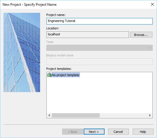 294 Creating the training project Allplan 2018 Creating the training project Start by creating a project. To create a project 1 Click ProjectPilot in the dropdown list box of the Allplan icon.