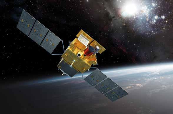 thermal protection for satellites (MLI) The thermal protections of satellites are made of multi-layer insulations (MLI).
