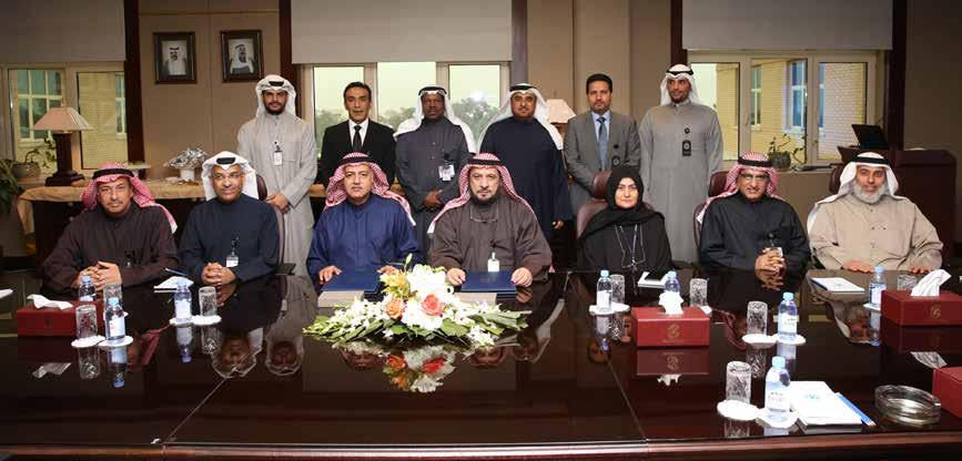 23 The Kuwaiti Digest KOC Signs Service Level Agreement with KIPIC KOC recently signed a cooperation protocol agreement (Service Level Agreement) with Kuwait Integrated Petrochemical Industries