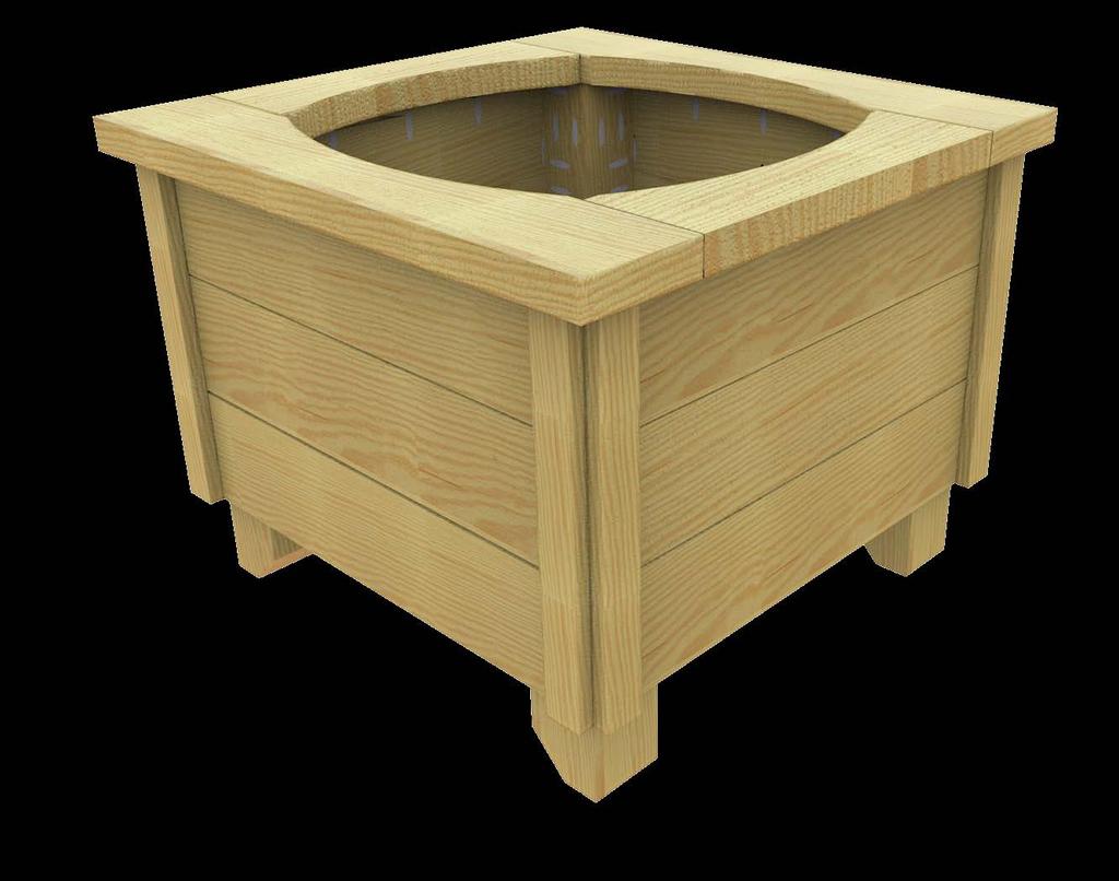 PROJECT PLNS PTIO PLNTER BOX This great-looking planter makes the perfect place for your favorite plants and flowers.