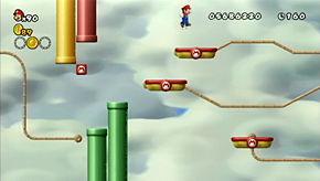 The final coin in this level is in a secret warp pipe just past the red warp pipe leading to the flag Star Coin 3 area.