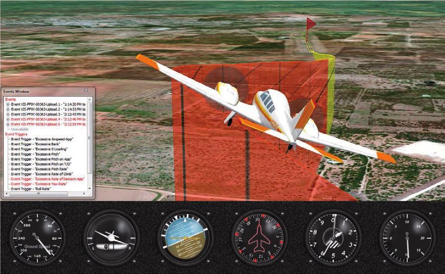 be able to: Easily review a flight with data, imaging, and audio.