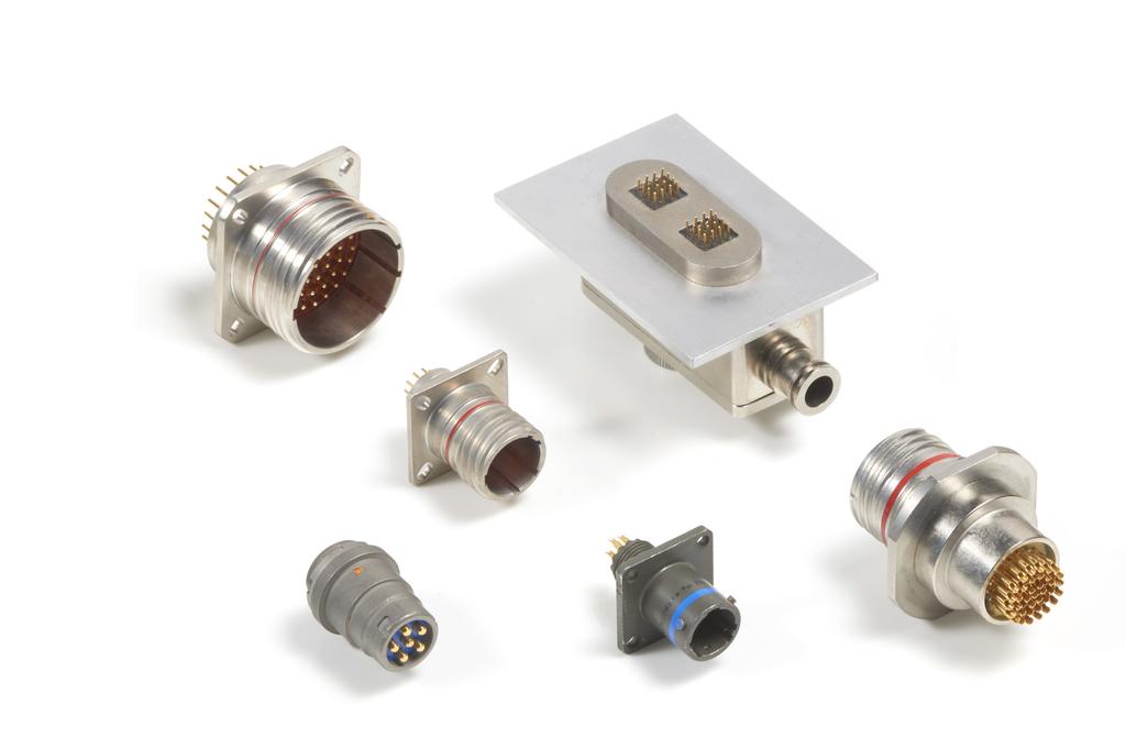 Specialty Connectors Circular Filtered Connectors Eliminates mounting hardware and prep work Available in wall mount, jam nut and custom design connector styles Operating temperature -55 C to +125 C