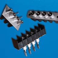 to suppress EMI 33 Barrier Strip Filtered Terminal Blocks are available in 2 to 6 terminal versions and our filter