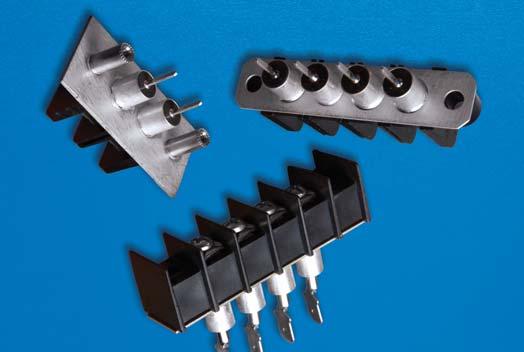 Barrier Strip Filtered Terminal Blocks The barrier strip filtered terminal block is designed to provide excellent EMI/RFI filtering of AC and DC power lines and control lines.