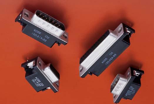 Series F Ferrite Filtered Connectors The Series F filtered D-subminiature connectors incorporate a solid slab of ferrite material as the filtering element.