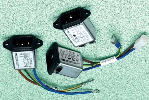 Power Entry Modules, Power Line Filters & 3 Phase Power Filters Features Good filtering characteristics for Tested and found to be both differential and common mode IAW VDE 0565 Part 3.