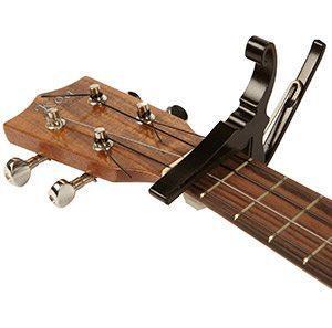 APPENDIX G: HOW TO USE THE UKULELE CAPO BASIC THEORY By Larry Martin drlarry437@gmail.com 1) Where you put the capo is the new nut. 2) Open strings (without the capo) are G-C-E-A.