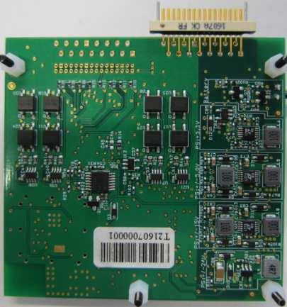 prezintă dispozitivul dezvoltat pentru achiziţia de la 8 senzori de acceleraţie, cu TEDS (Transducer Electronic Data Sheet). Fig. 57.