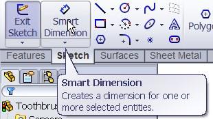 Left click on the Origin, move the cursor diagonally and left click on the opposite vertex to create the rectangle.