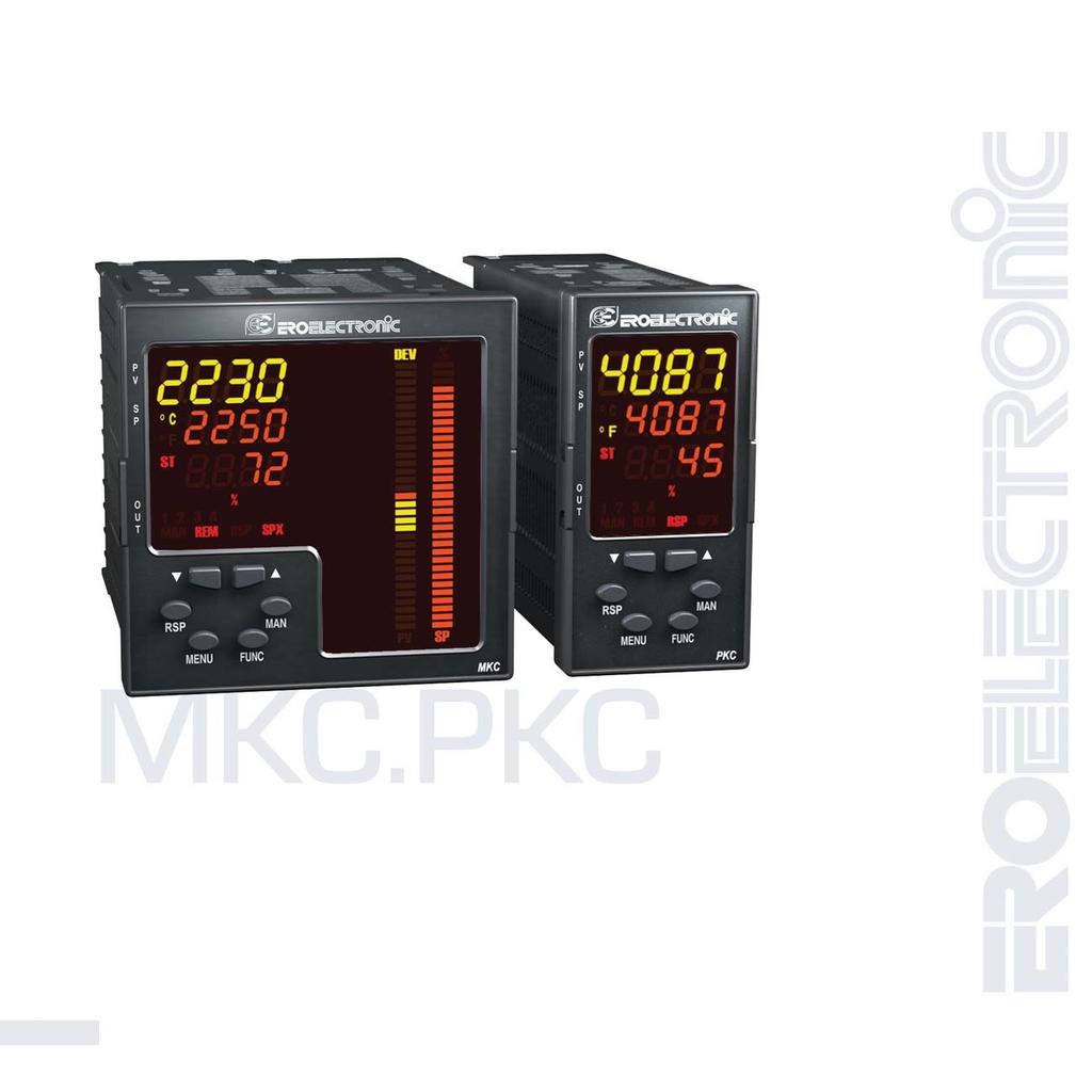 ADVANCED - CONTROLLERS - SMART TUNE- PID CONTROL - UNIVERSAL, 3 WIRE- TC, RTD AND INPUT - AUX- REMOTE SET POINT/ TRIM INPUT - 2x ISOLATED CONTROL AND RETRANSMISSION (ma) OUTPUTS - 4x