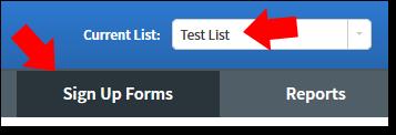 List button located at the bottom of the page. Once you ve done that, bazinga your list is now created & you re ready to begin getting subscribers.