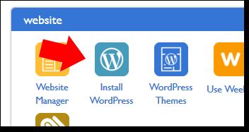 WordPress is the software that you ll be installing into your