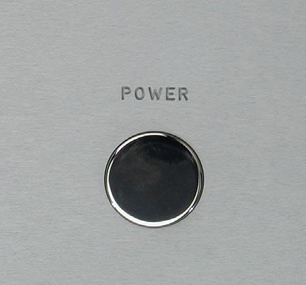 OPERATION POWERING UP With all your connections made, you are ready to listen to your Boulder 1050 Power Amplifier. To turn the amplifier on, press the POWER button on the front panel.