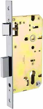4650 SERIES Euro Mortise Lock 4650 GB-12955-2008 耐火試驗 F13, F21, F22, F30, F34 Backset: 60mm, 70mm Hub: For 8mm Square Spindle 4650 One Action Deadbolt Model No.