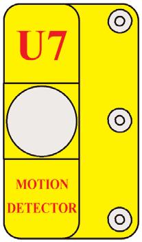 Motion Detector The motion detector module (only in SCP-03) contains an infrared detector, amplifier-filter circuit, and timing circuit.